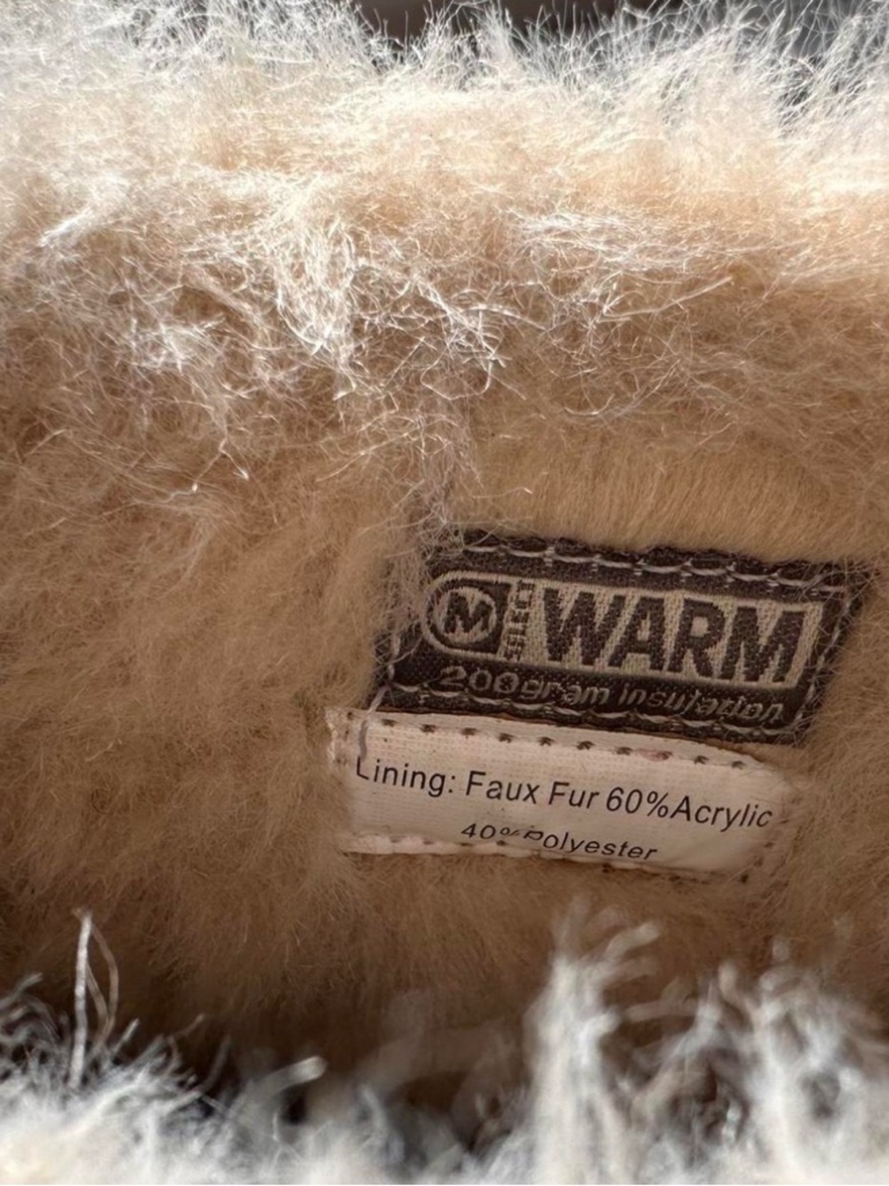 Merrell Women’s Winter Waterproof Insulated Faux Fur Boots size 7.5 - Picture 5 of 8